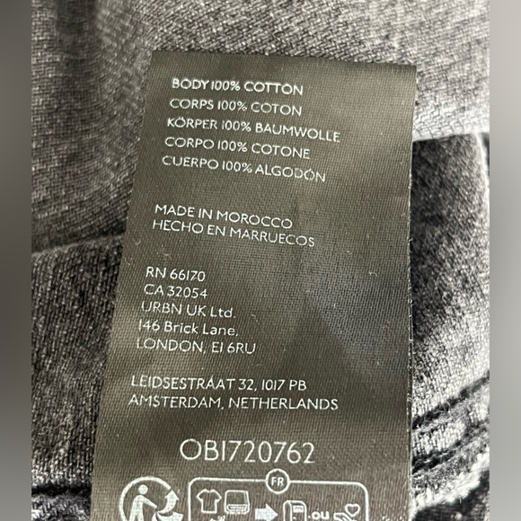 Free People We The free Fields of Flowers Wide Leg overalls black XS - Picture 9 of 12